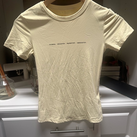 P.E Nation Yellow Foundation Short Sleeve T-Shirt - Picture 6 of 8